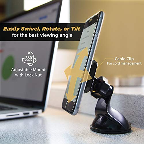 Scosche MagicMount Magnetic Phone/GPS Suction Cup Holder - Image 4