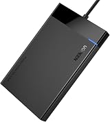 UGREEN 2.5 Inch USB 3.0 HDD Enclosure SATA HDD/SSD Caddy 5Gbps UASP view 1