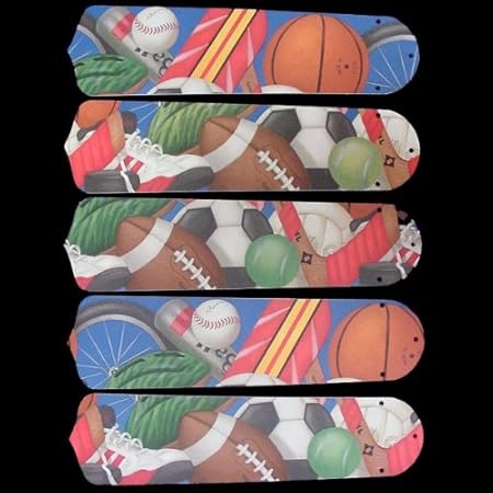 Ceiling Fan Designers 52set Kids Sss General Sports 52 In Ceiling