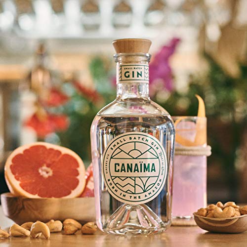 Canaïma | Small Batch Gin | 700 ml | 47% Vol. | Im Amazonas geboren | Tropisch-süßer Geschmack | Intensive Kräuter- & Zitrusnoten – Bild 4