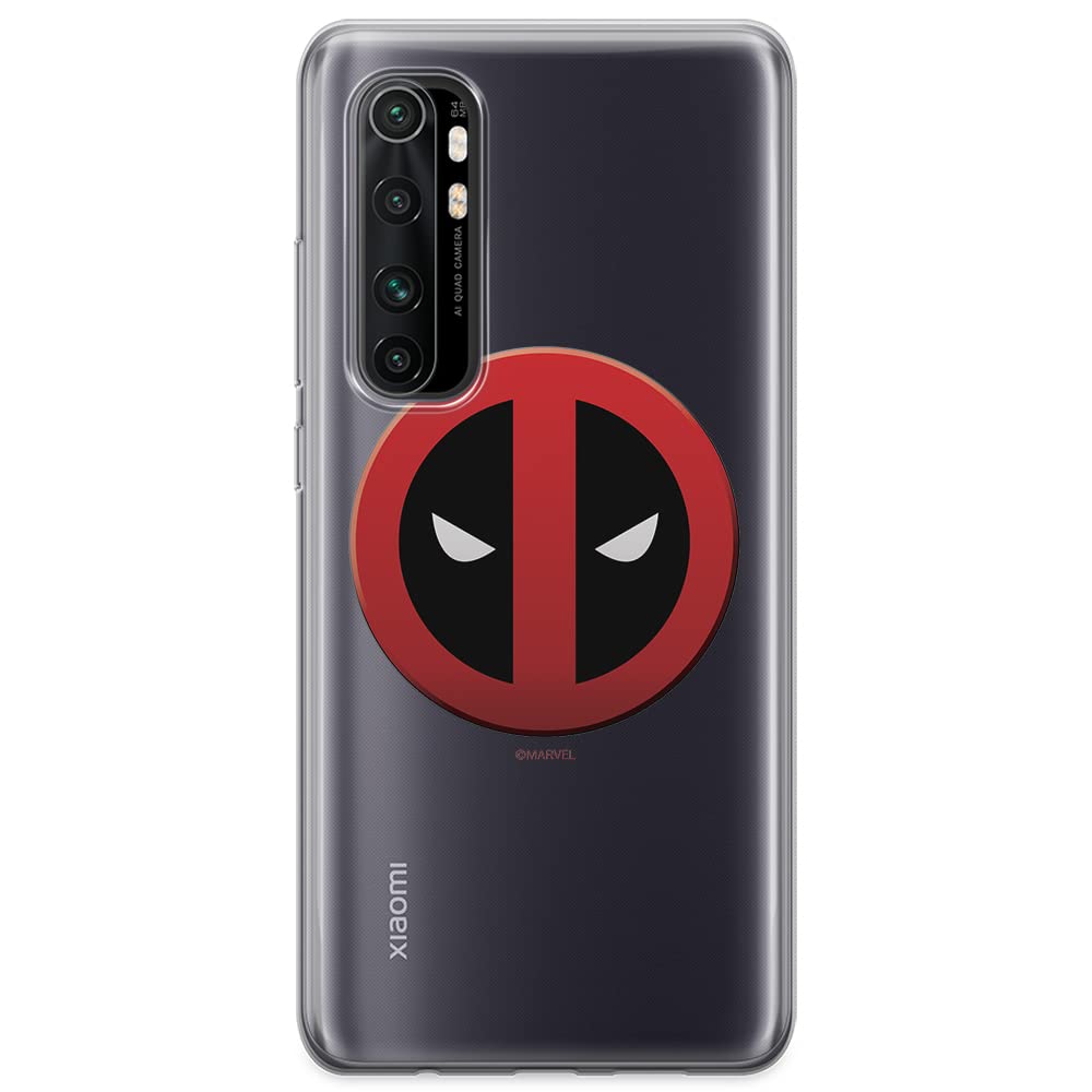 ERT GROUP mobile phone case for Xiaomi MI NOTE 10 Lite original and officially Licensed Marvel pattern Deadpool 003 optimally adapted to the shape of the mobile phone, partially transparent