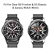 SWEES for Gear S3 Frontier/Classic Bands Metal Small & Large, 22mm Milanese Stainless Steel Replacement Wristband for Samsung S3 Smart Watch Women Men, Black, Silver, Blue, Grey, Colorful, Rose Gold