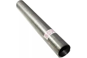 TORDXICS 2.125" 2 1/8" ID x 18" Length Universal Exhaust Flex Pipe 1.5' Feet