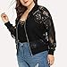 Womens Plus Size Jacket,Solid Casual Lace Loose Long Sleeve Coat,XL-5XL Fashion Style for Ladies