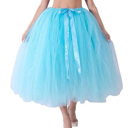 JUSTSELL ? Tanzkostüm - Damen Einfarbig Bogen Tutu Rock Halber Rock Prinzessin Brautjungfer Rock Maternity Rock Ballettrock P