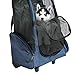 Pet Rolling Carrier Backpack Wheel Around 4-in-1 Pet Travel Carrier,Airline Approve Dog Carrier for Small Pet for Indoor & Outdoor Use (19