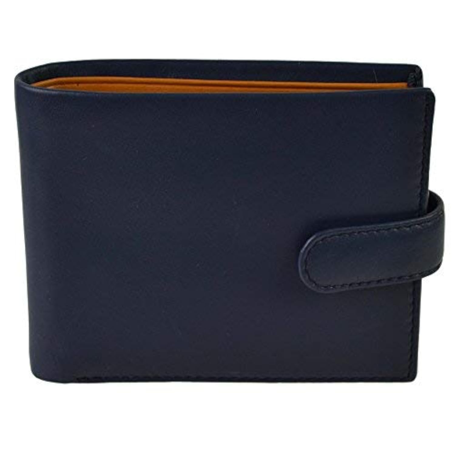 Visconti Mens Leather Tabbed Stylish Bifold Wallet Parma Collection Gift Box Paisley