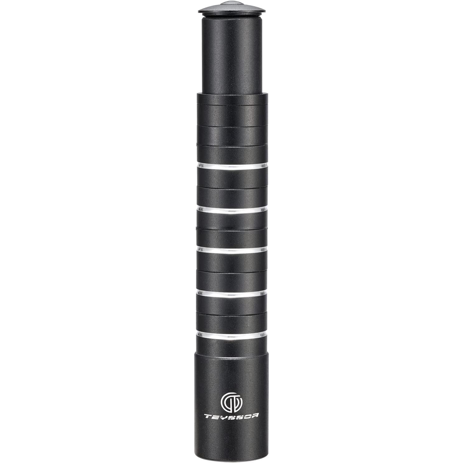 Teyssor Bike Stem Riser Aluminum Alloy Bicycle Fork Stem Extender 28.6mm 1-1/8’’ Handlebar Riser Adapter for MTB Road Bike