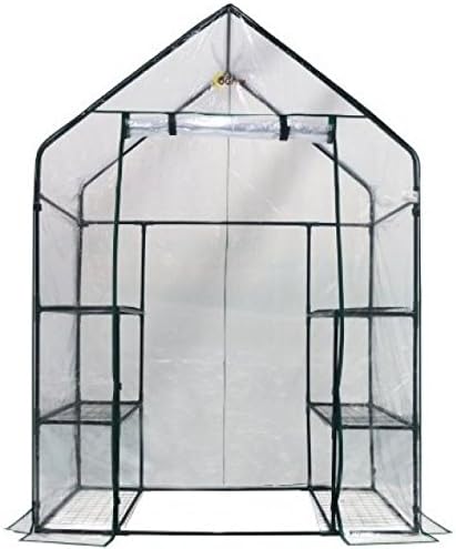 Portable Greenhouse Garden Deluxe Walk-In 3 Tier 6 Shelf Plants Indoor Bloom /&amp;suppliermarketspace