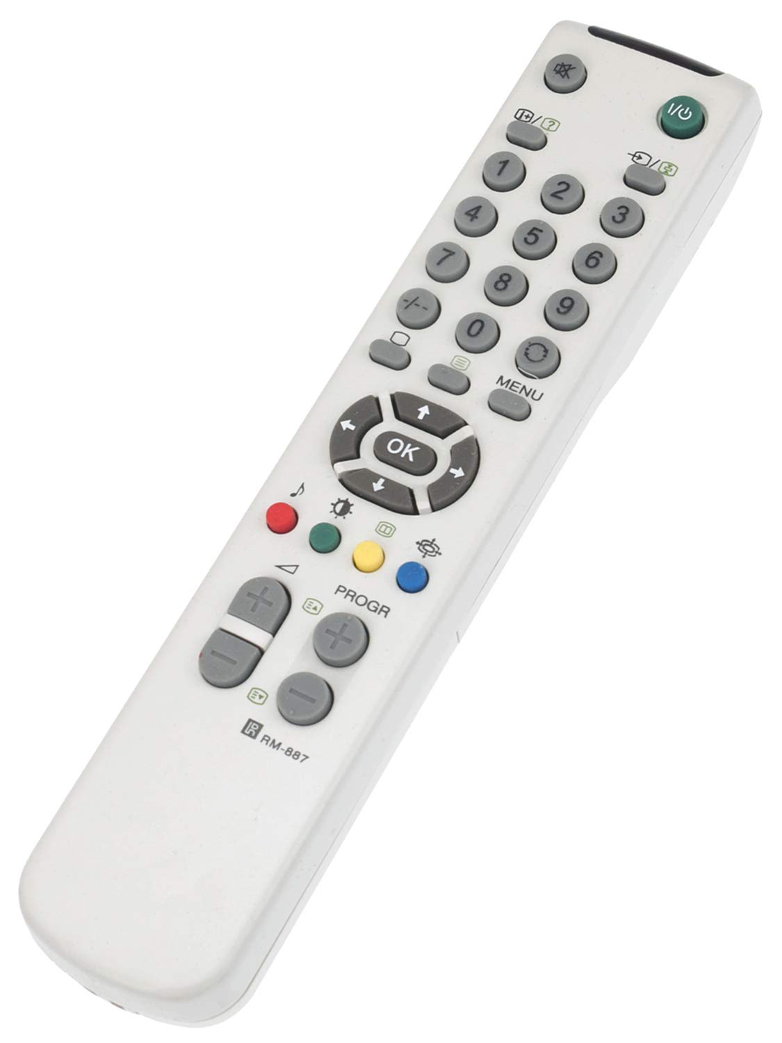 VINABTY RM-887 Replacement Remote Fit for Sony FD Trinitron TV KV-14LT1U KV-14LT1E KV-21LT1E KV-14LT1B KV-14LT1K KV-21LT1K KV-28DS20U KV-28DX20U KV-28FS20U KV-28FX20A KV-28FX20B KV-28FX20D KV-28FX20U