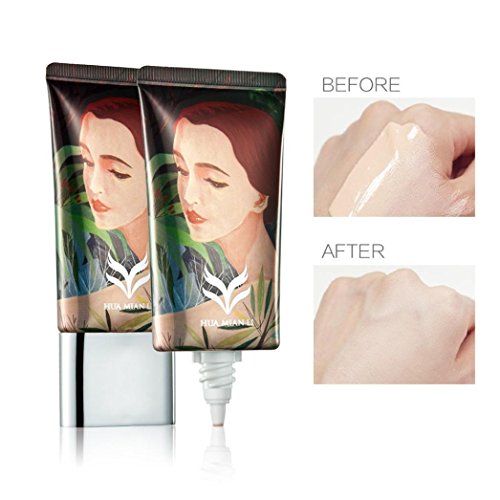 Hunputa Make Up Camouflage Concealer Cream Full Covery Moisturizing Oil-control Waterproof Contour Makeup Face Primer (A) - Thumbnail 6