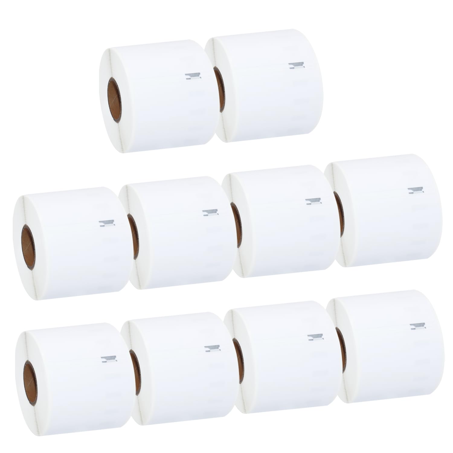Molabel 10 Rolls of Labels for Dymo S0722430 99014,54mm x 101mm,Compatible with Label Writer 4XL 450 400 330 320 Twin Turbo Duo - 220 Labels per Roll.