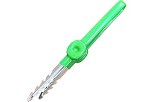 Plant Tweezers 7.5" Stainless Steel Sawtooth Garden Tweezers with Non-Slip Grip Handheld Professional Garden Tools for Planti