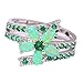 CiNily Silver Green Fire Opal Emerald Women Jewelry Gemstone Ring Size 5-12 (6)