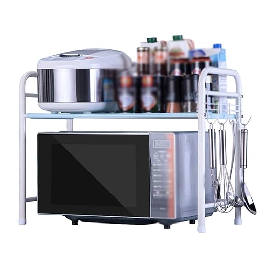 LIANGJUN especiero Estante De Cocina Microondas Metal Estante ...