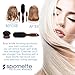 Spornette Deville Sculpting Hair Brush #343 Soft Boar Bristle, Wood Handle, Cushioned Smoothing Brush for Daily Maintenance, Finishing & Adds Shine to Brush Outs and Blow Outs