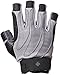 Harbinger BioForm Non-Wristwrap Weightlifting Glove with Heat-Activated Cushioned Palm (Pair), Black/Gray, X-Large