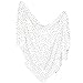 Copper Pearl Large Premium Knit Baby Swaddle Receiving Blanket Black and White Polkadots Willow