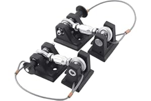 Hood Hold Down for the 2007-2018 Jeep Wrangler JK | Quick Release Push Pin | Adjustable Tensioning Turnbuckle | Steel & Billet Aluminum Construction | DV8 Offroad