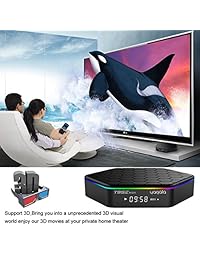 Yagala t95z Plus Android 7.1 TV Box Amlogic S912 Octa Core 3 GB 32 GB Wifi de doble correa 2.4 GHz 5.0ghz 4 K HD TV Box con retroiluminación Mini teclado inalámbrico