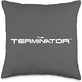 Terminator Cinematic Logo Throw Pillow