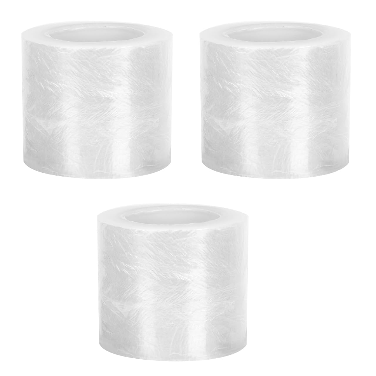 Healeved Grafting Remove Eyelash Cling Film 3 Rolls Plastic Wrap for Eyebrow Lip Preservation and Semi- Makeup Accessories