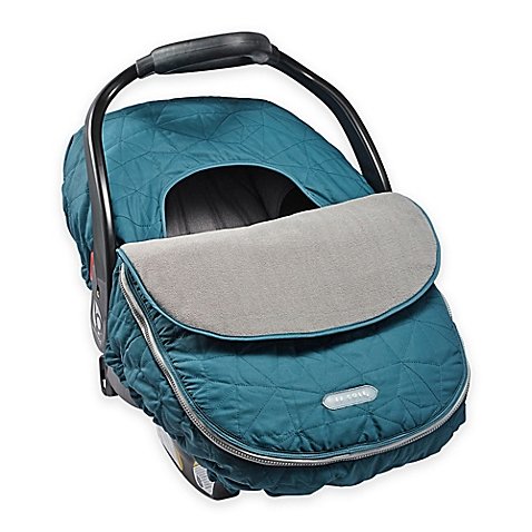 JJ Cole Car Seat Cover, Teal Fractal