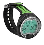 Cressi Leonardo Wrist Computer In High Visablility Green