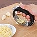 FCNEHLM Garlic Press Stainless Steel - Garlic Mincer Rocker with Peeler Set, Professional Grade Kitchen Gadgets, Dishwasher safe, Rustproof