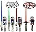 Star Wars Anakin Skywalker, Luke Skywalker, Darth Vader & Kylo Ren BladeBuilder Extendable Lightsabers Good vs Evil Battle Pack Bundle - 4 Pack