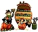 Pretmanns Fairy Garden Accessories Kit – Miniature Garden Fairy, Vegetable Stand (5”High), Scarecrow & Vegetable Collections – Colorful 5 Piece Fairy Garden Set