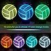 Christmas Gift Volleyball 3D Illusion Birthday Present Lamp, Gawell 16 Color Changing Touch Switch Table Desk Decoration Night Light with Remote Control for Sports Theme