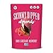 SKINNYDIPPED Dark Chocolate Covered Almonds, Pack Of 4, Variety Pack Of Cocoa, Espresso, Raspberry, Gluten Free, Low Sugar Snacks, 3.5 Oz Resealable Bags