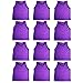BlueDot Trading 12 Adult Mens Womans Unisex Sports Pinnie Scrimmage Training Vest, Nylon Mesh for Team Practice - Great for Soccer, Field Hockey, Lacrosse, Basketball & more, Purple (12 Pack)