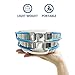 iGopeaks Camping Cookware, Stainless Steel Mess Kit Backpacking Gear & Hiking Outdoors Bug Out Bag Cooking Equipment 16 Piece Cookset for 2 Person - Lightweight, Compact & Durable Pot Pan