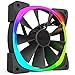 NZXT AER RGB 120mm Fan - 1x 120mm PWM Fan, 500-1500 RPM, Designed for Hue+ Lighting Hub, CAM-Powered - RF-AR120-B1