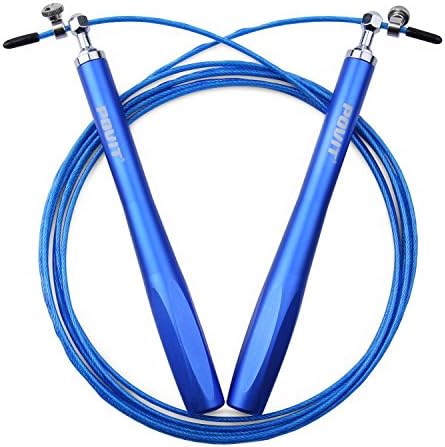 Boealzhl Jump Rope Premium Quality Speed Rope Adjustable Jump Ropes for MMA Boxing, Skipping Workout and Fitness Rope Skipping