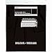 Unique Industries Black Solid Plastic Table Skirt, 14-Foot Length