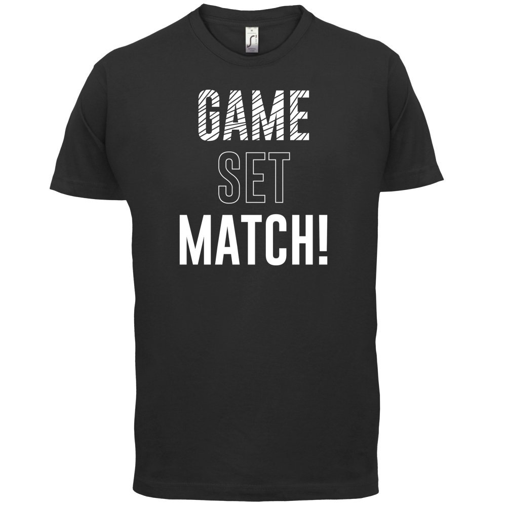 Game Set Match S T Shirt 13 Colours 1234 Jznovelty
