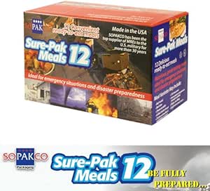 MRE - APack Ready Meals - 12 Meal Packs