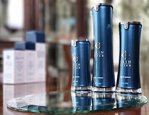 Skin Titan Day Cream, Eye Cream and Night Serum 3 Piece Large Set