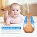 Diffuserlove 550ML Three-Sided Lamps Diffuser Ultrasonic Cool Mist Humidifier Essential Oil Diffuser, 7 Color LED Lights, Waterless Auto Shut-Off for Home Bedroom Yoga Office Kitchen