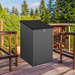 COSCO BoxGuard Large Outdoor Storage Box, Lockable
