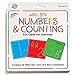 Wikki Stix Numbers and Counting Cards, Preschool & Kindergarten Tactile Learning, STEM Toy, Numbers 1-20 Plus 7 Bonus Cards, 36 Wikki Stix, for 3 & Up.