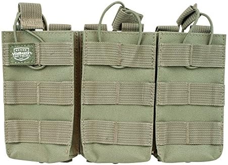 Valken Molle M4 Triple Magazine Pouch - Green