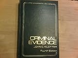 Criminal Evidence, Klotter, John C., 0870845047