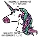 VictoryStore Unicorn Birthday Yard Decoration, Glitter Print Happy Birthday Letters, 21pcs, 12358