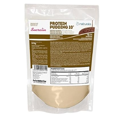 Perfect Nutrition Naturals Pudding Protein 10Ž, Suplemento para ...