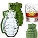 3D Grenade Shape Ice Cube Mold Maker Bar Party Silicone Trays Mold Gift Tool (1pack)