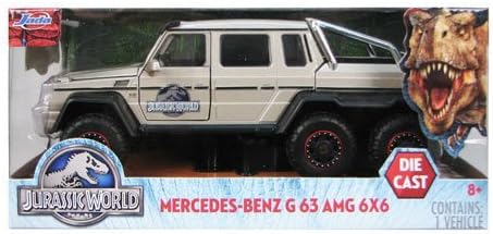 JADATOYS 1: 24SCALE JURASSIC WORLD MERCEDES-BENZ G 63 AMG 6X6 Jeidatoizu 1:24 scale "Jurassic World," "Mercedes-Benz G 63 AMG 6X6" [parallel import goods]